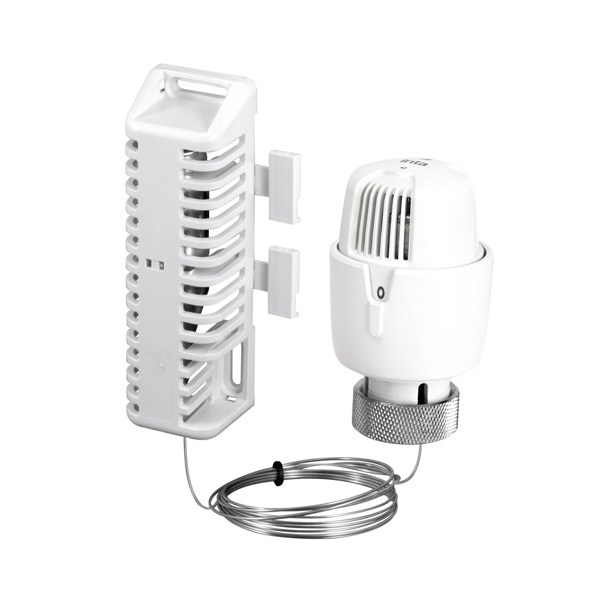 i-Therm Remote Sensor Thermostatic Radiator Valve Head - Intatec
